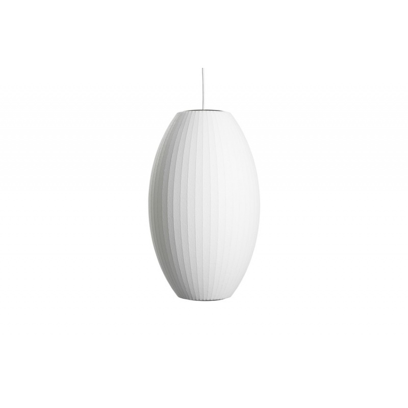 [AB101-A602-AB14] Suspension nelson cigar bubble m - blanc cassé