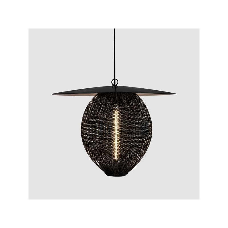 Suspension satellite l (d27cm) - soft black semi matt