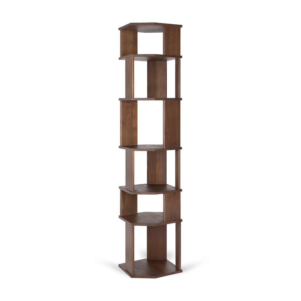 Colonne Stairs - teck vernis - brun