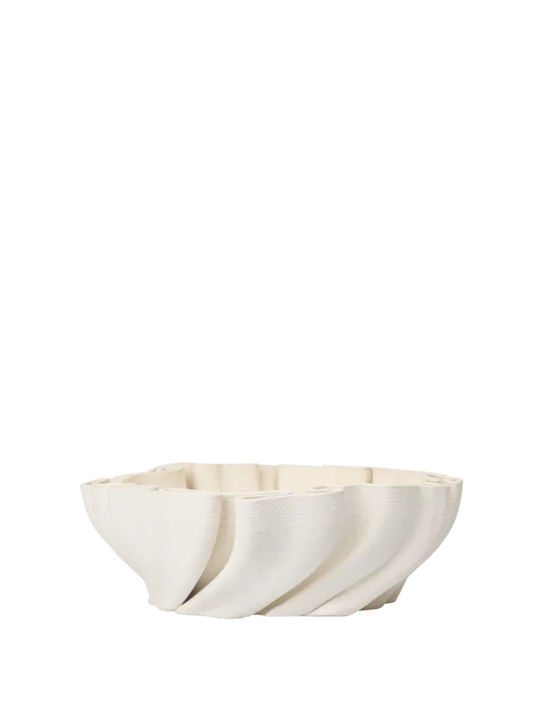 [1104270712] Bol Dedali – blanc cassé – D34.5 x H11 cm