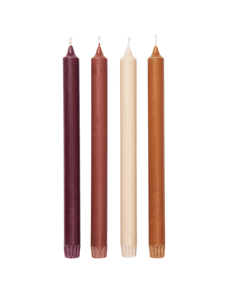 Bougies Pure – Roseate Blend – lot de 4 – WS-434200