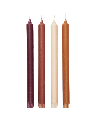 Bougies Pure – Roseate Blend – lot de 4 – WS-434200