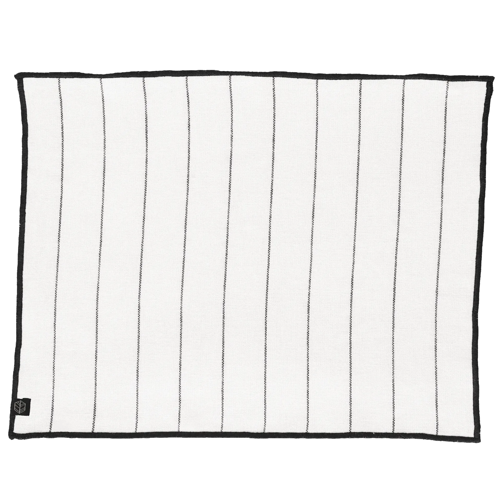 [100125_00_033] Set / serviette - CALVI II Blanc 35 x 48cm