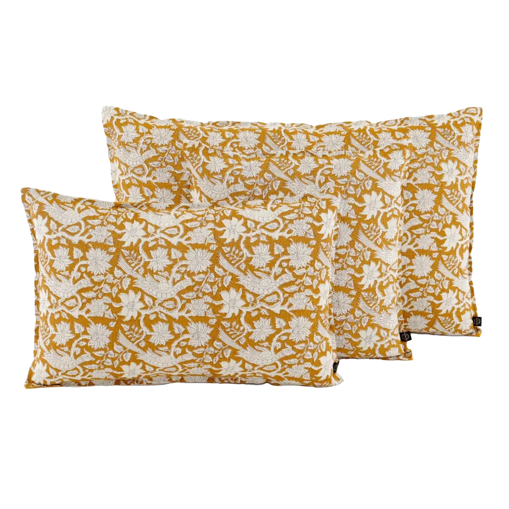 [100548_01_060H] Coussin  JAIPUR chamois 40 x 60cm