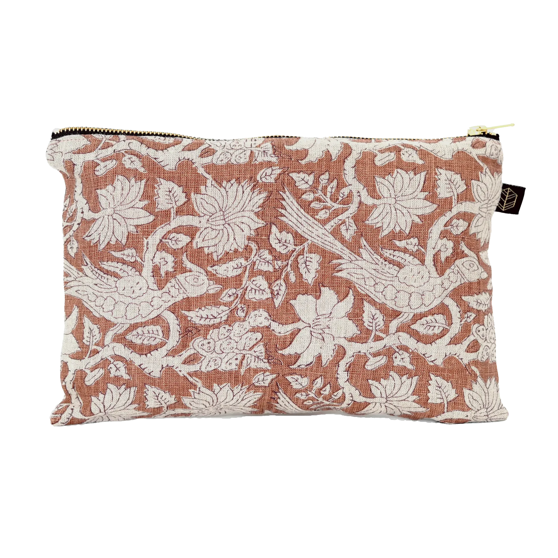 [100548_03_T] Trousse  JAIPUR mocaccinoi 19 x 29cm