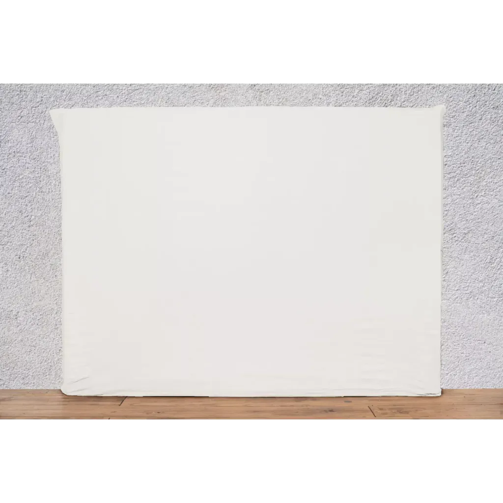 [KL081_00_150] SUR HOUSSE DE TÊTE DE LIT- Blanc - 129X150cm