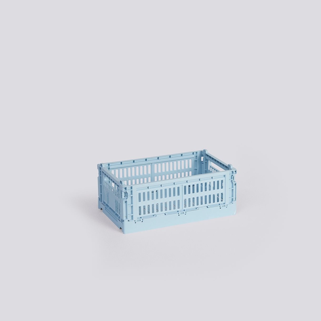 Caisse Colour Crate S – bleu doux