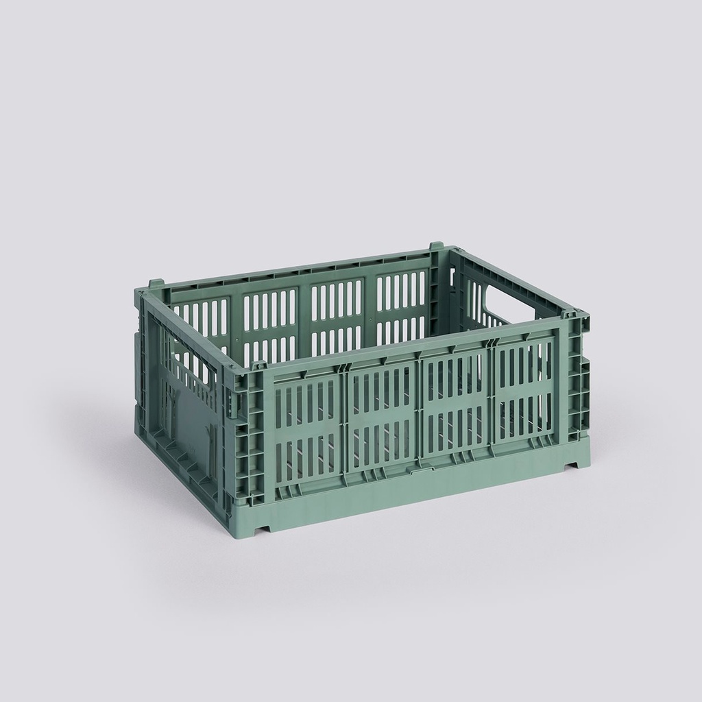 Caisse Colour Crate M – vert sauge