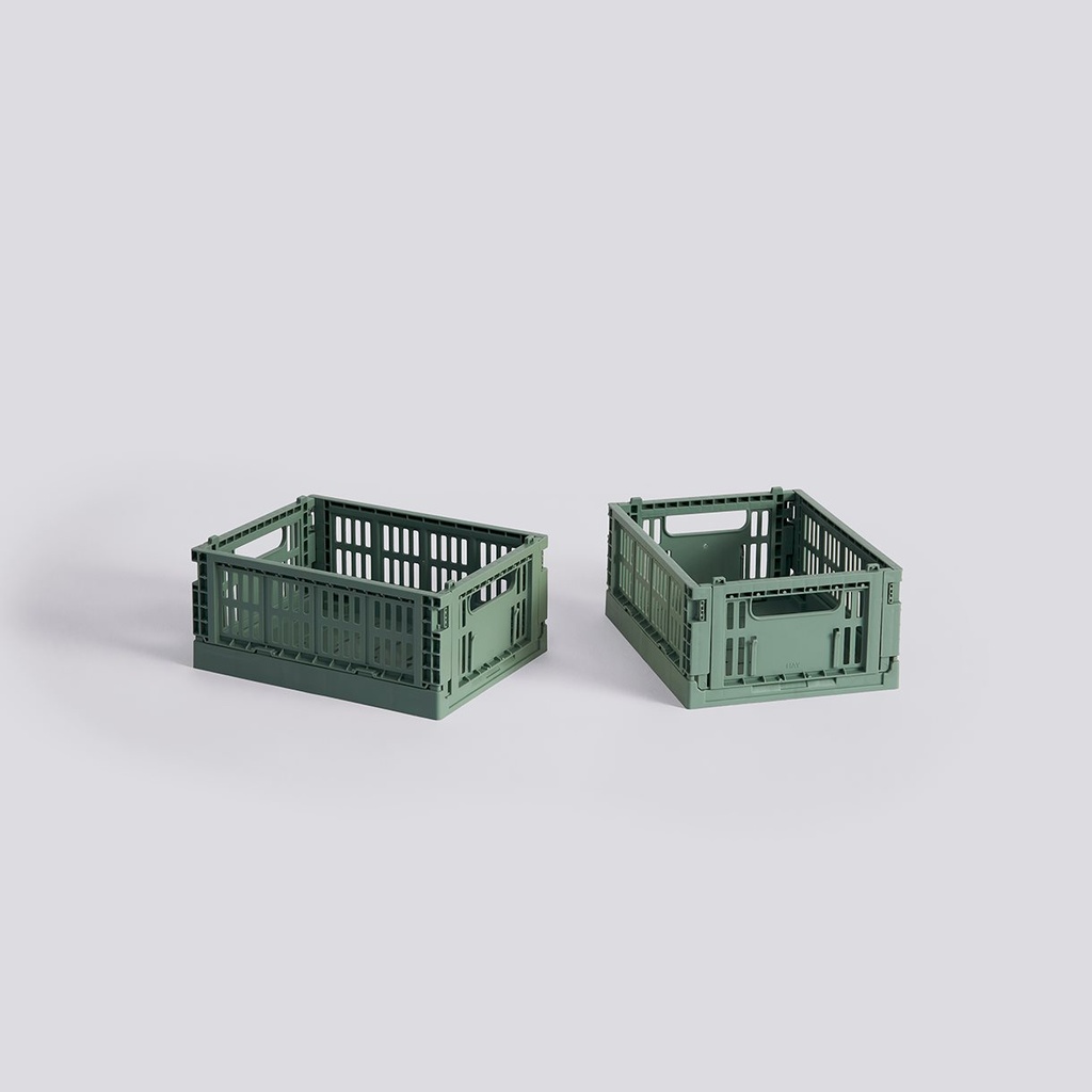 Caisse Colour Crate Mini – lot de 2 – vert sauge