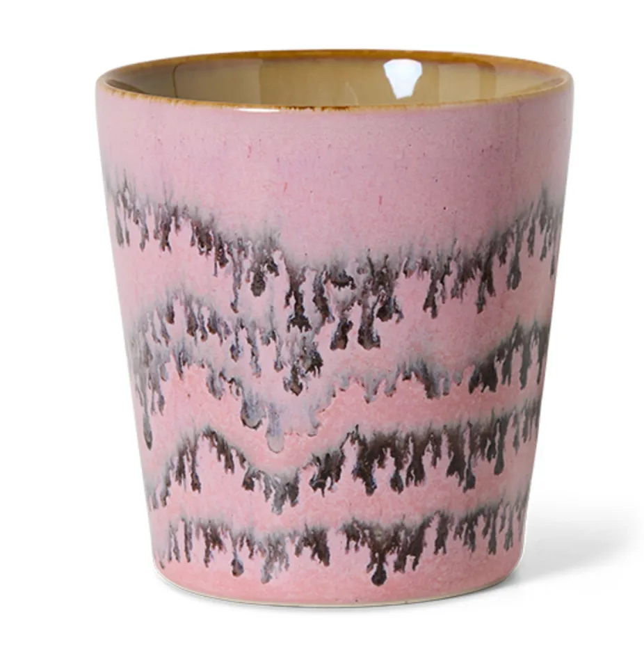 [KST0123] 70s Ceramics : mug, Bubble