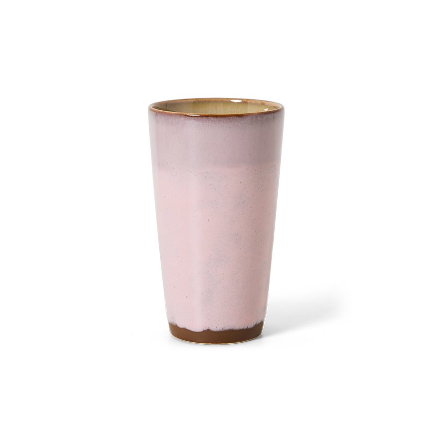 [KST0148] 70s Ceramics : mug latte, Veil