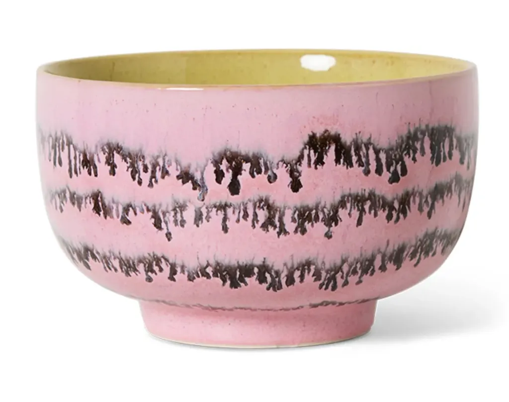 [KST0160] 70s Ceramics : bol Noodle, Bubble
