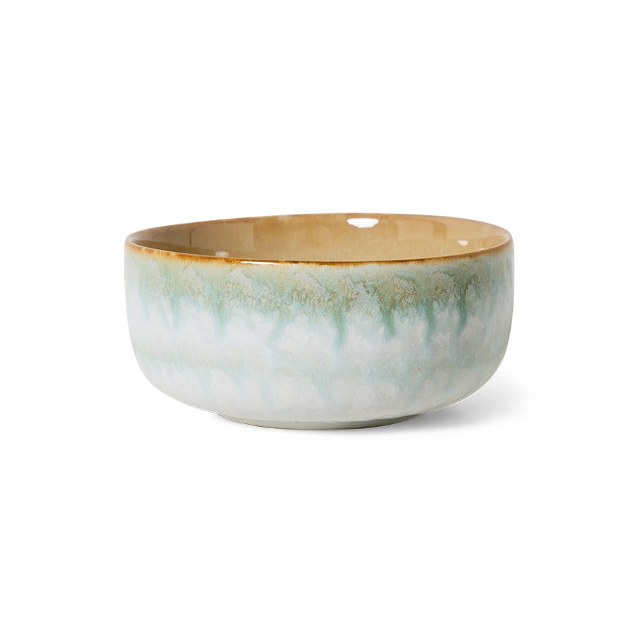 [KST0166] 70s Ceramics : bol à dessert, Petal