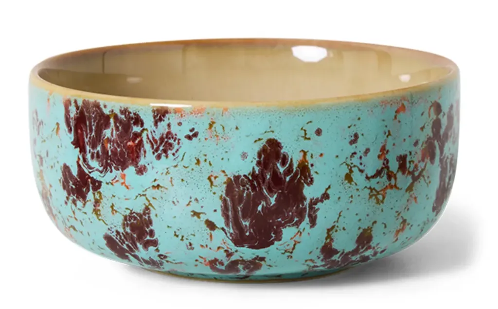[KST0167] 70s Ceramics : bol à dessert, Patina