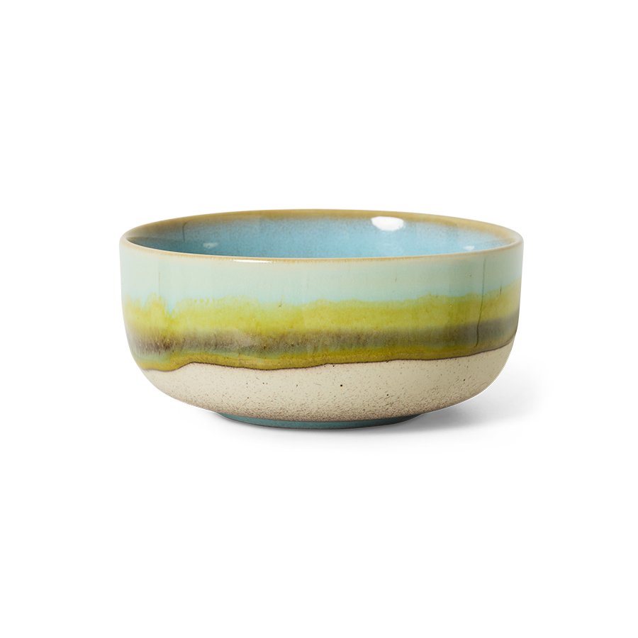 70s ceramics : bol à dessert, glint