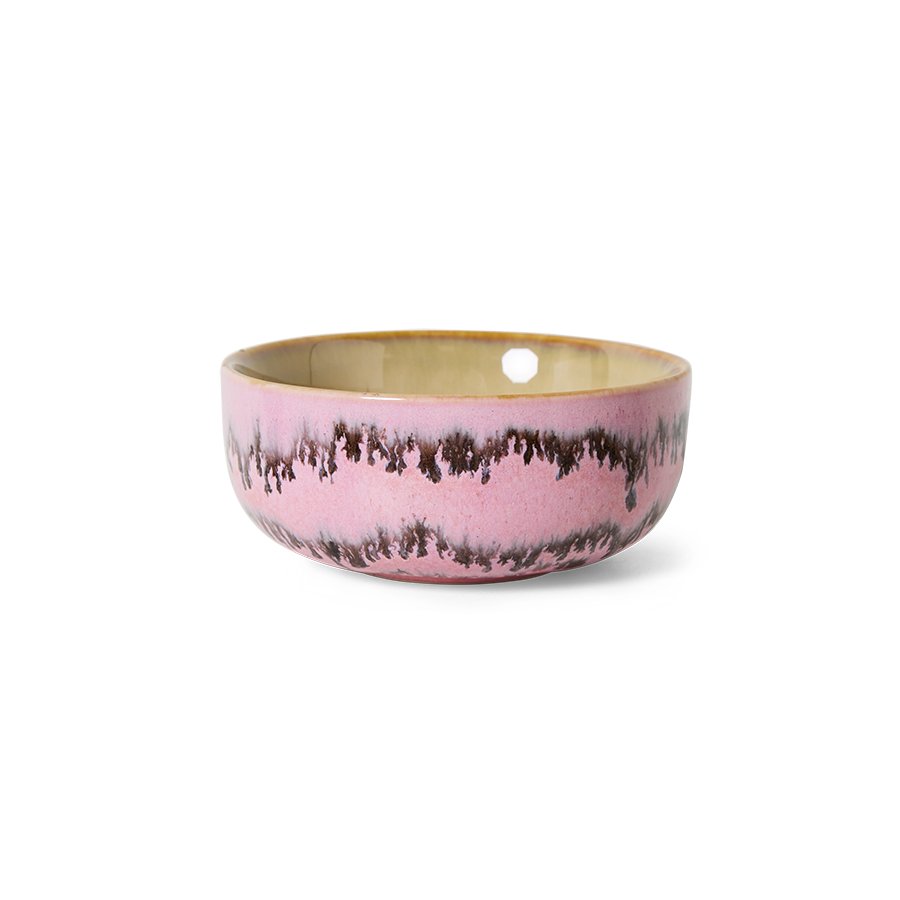 [KST0170] 70s ceramics: tapas bowl, bubble