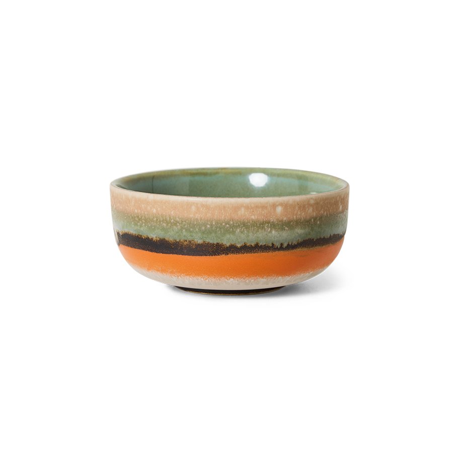 70s ceramics : bol Tapas, burst