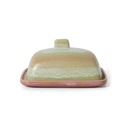 70s Ceramics : plat à beurre, Skyline