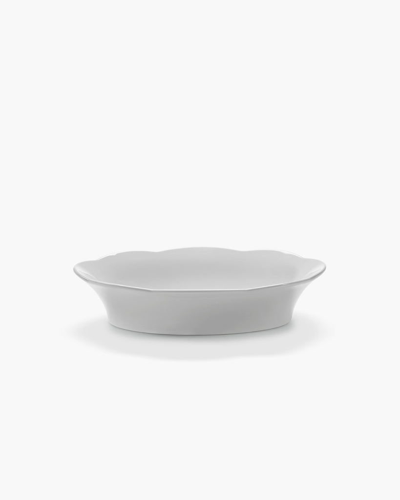 [B5226030-001] PLAT CREUX OVAL M SILHOUETTE - 27.2 X 15.5 H6cm