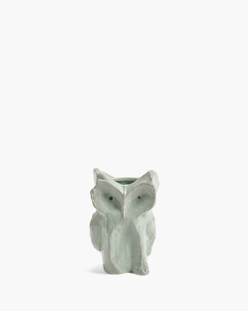 Hibou Vase XS - Light blue H12cm