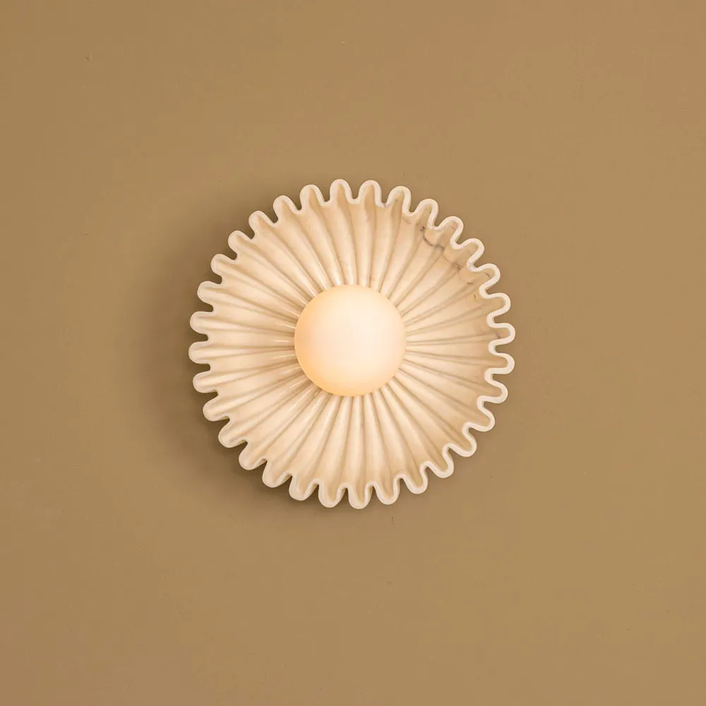 [OSTRO-APP-ECRU] Applique OSTRO Céramic - Ecru - G9 led