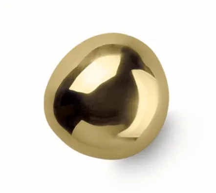 Mushroom Hook - Brass D3.5