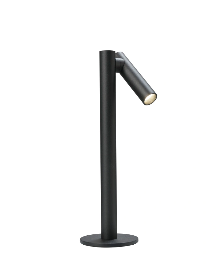 [78100] Lampe de table à accu TUBO - noir, int/ext H36