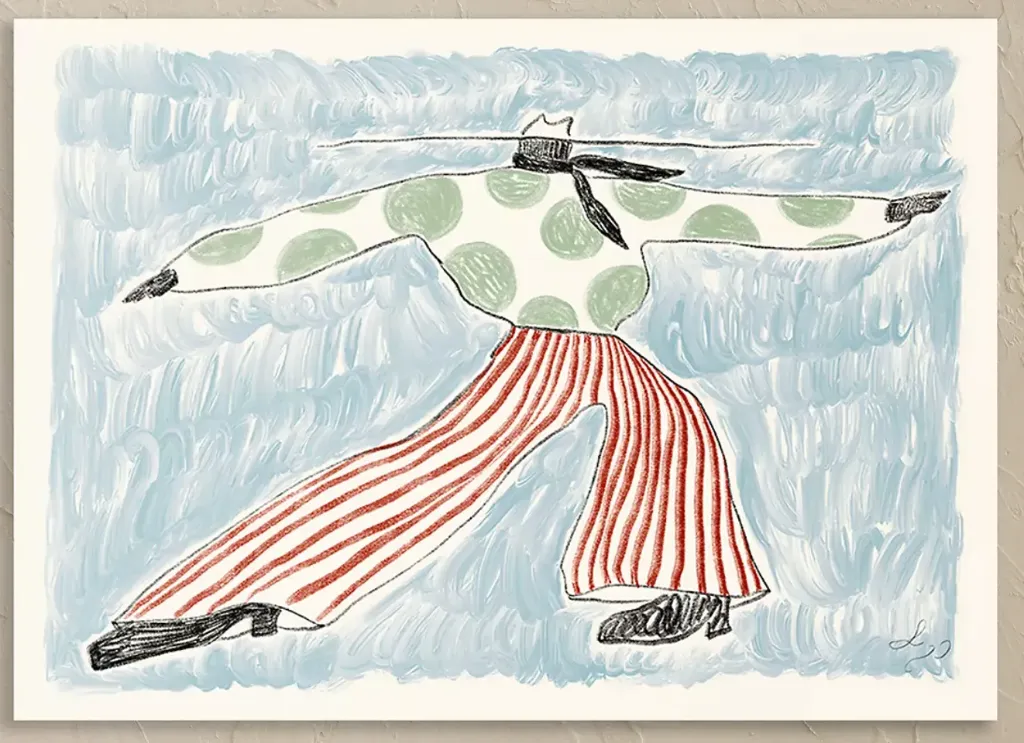 Lucia Tuffley, Sam on the Hill 50x70