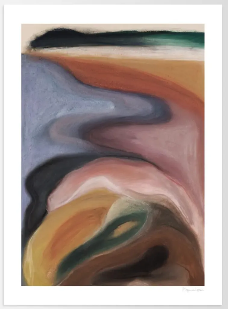Berit Mogensen Lopez,Landshape Tribute03 50x70