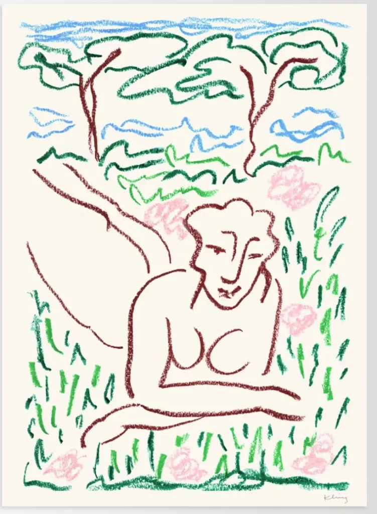[17579-03] Karolina Kling, Woman in Grass