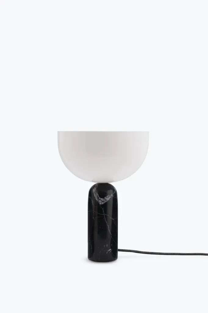 Lampe de table kizu - Gris du Marais Marble - Small