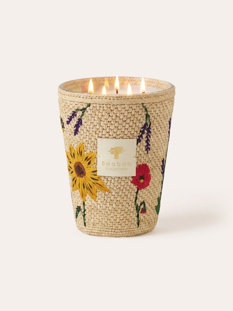 Bougie parfumée Vony Ahitra – Grande 24 cm