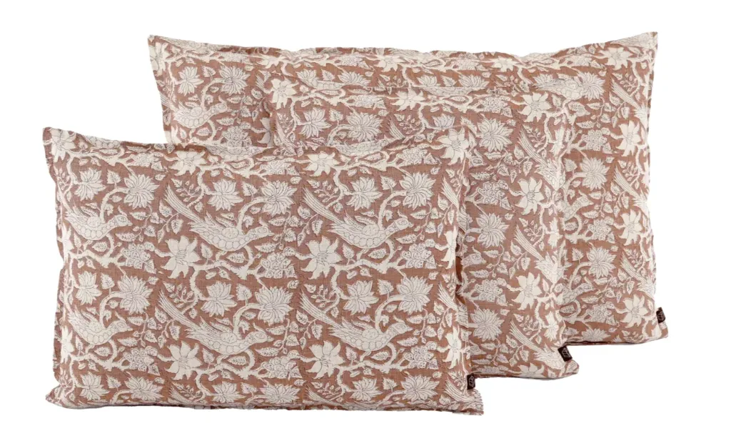 [100548_03_045H] Coussin Jaipur mocaccino 45x45