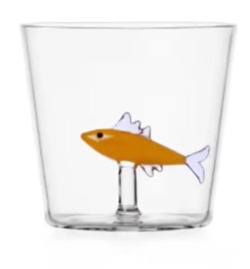 Marine Garden tumbler - Sardine ambre
