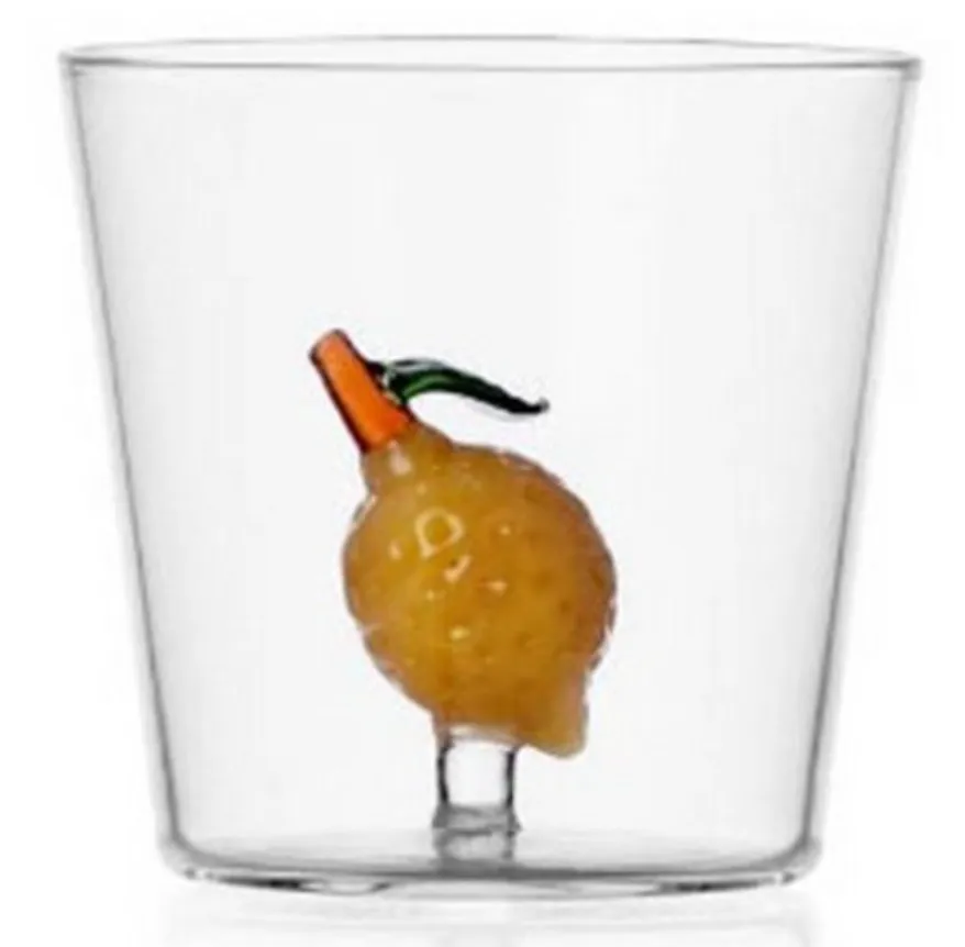 Fruits&Flowers tumbler - Citron