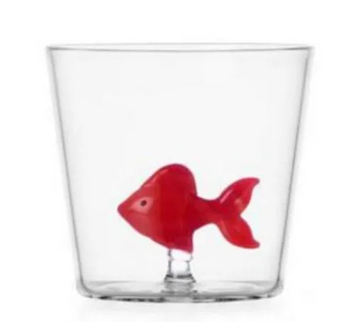 Animal farm tumbler - Red fish