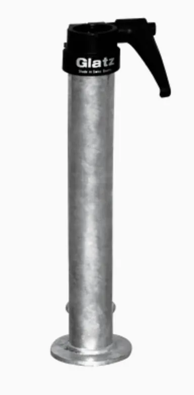 [35001201210] Tube de fixation acier Z, Ø48/55mm Ø85x115x358