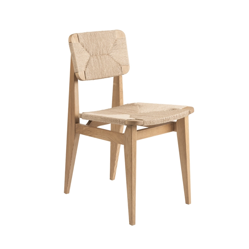 [10058174] C-Chair Dining Chair - Paper Cord - Oak Oiled