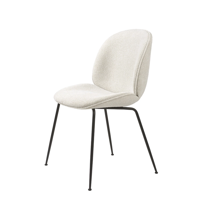 Beetle Dining Chair - Light bouclé