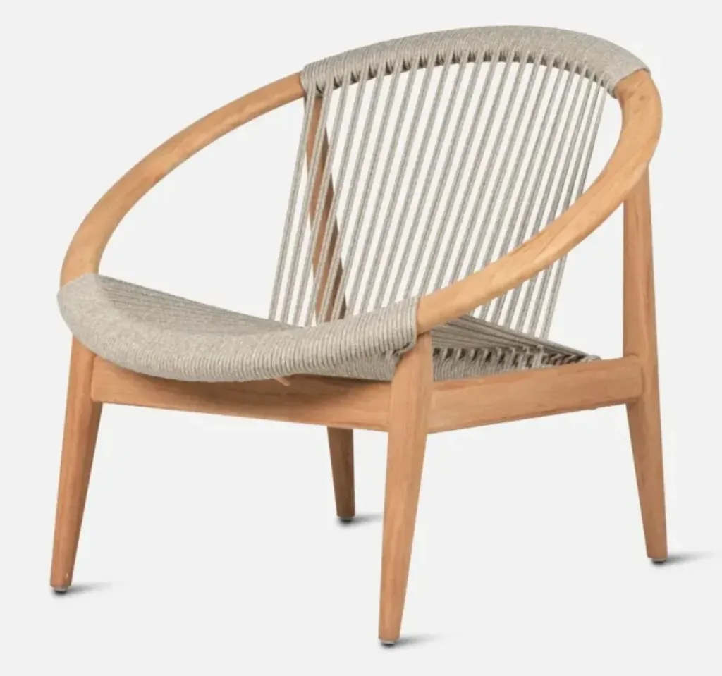 [GC250W002S045] Lounge chair FRIDA - Dune white