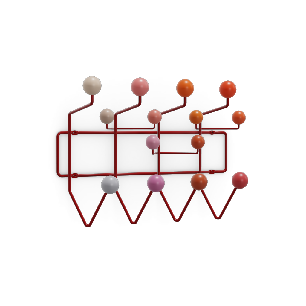 Porte-manteau Hang It All - nuances de rouges