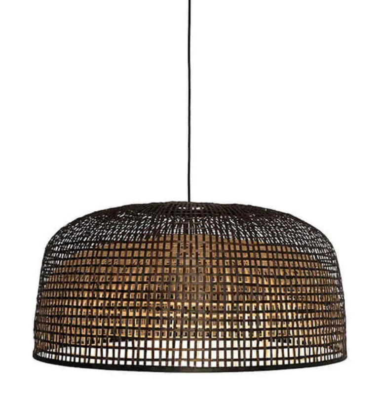 Doppio Grid dark pendant Ø80cm H42cm