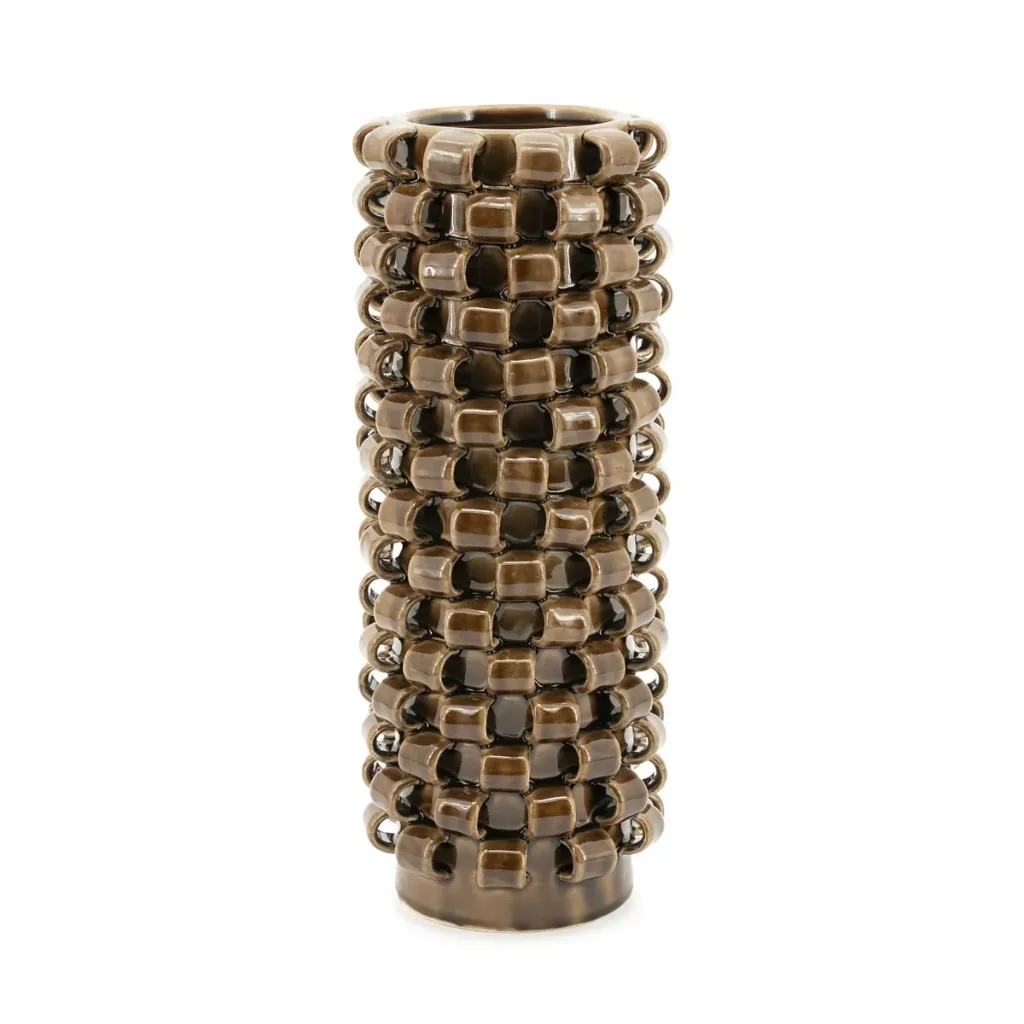 [250306] Vase Loopa 1 - Brown