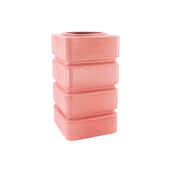 [T24VAS80005TUUU] Vase Donna rose poudré