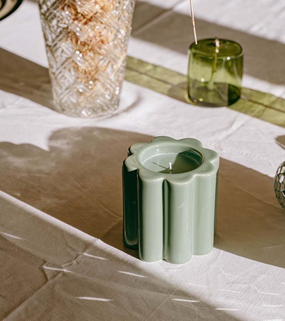 [T21BGE00002TUUU] Bougie La Candela senteur fleur d'oranger