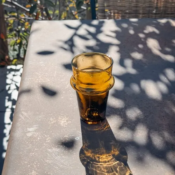 [DL-MARRON] Verre à eau BOK - marron 30cl