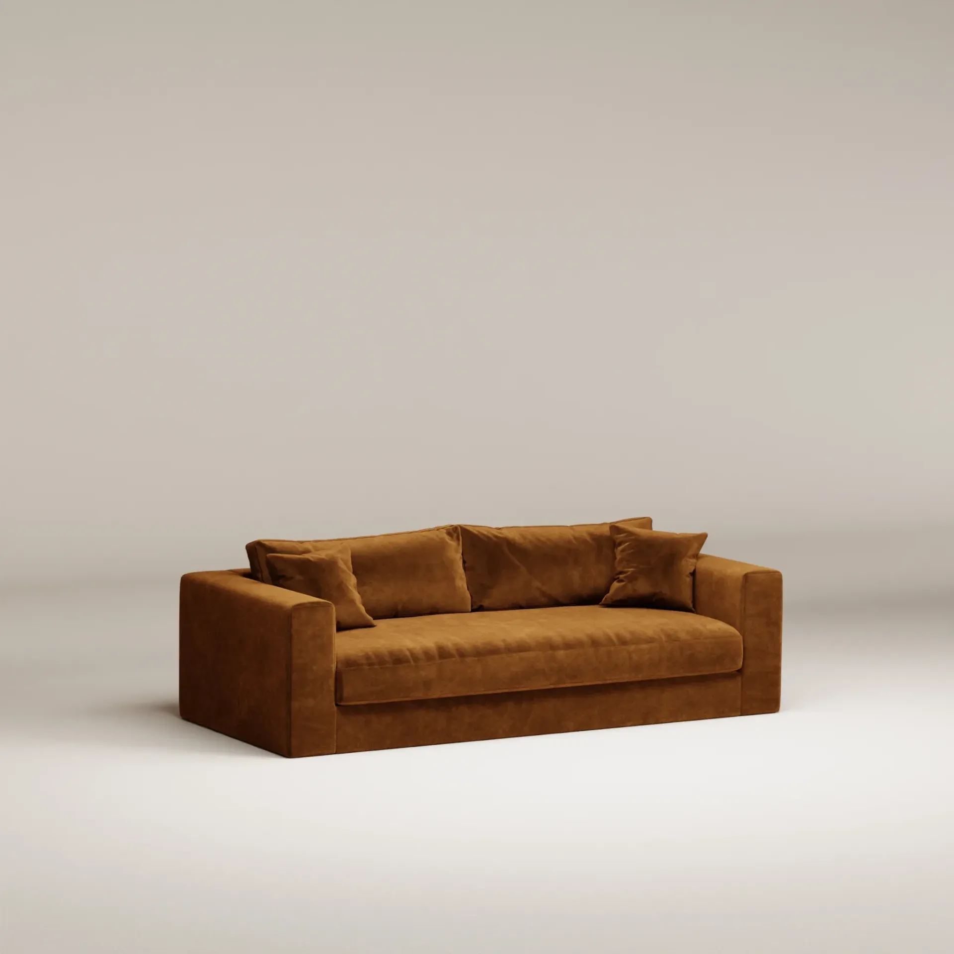 [OPT-B-LIGHT-25PL-ADO] Canapé 2,5p Bellechasse light - cognac 28
