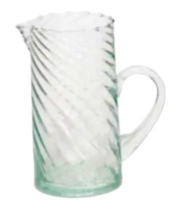 Carafe FAR striée - transparente 1L