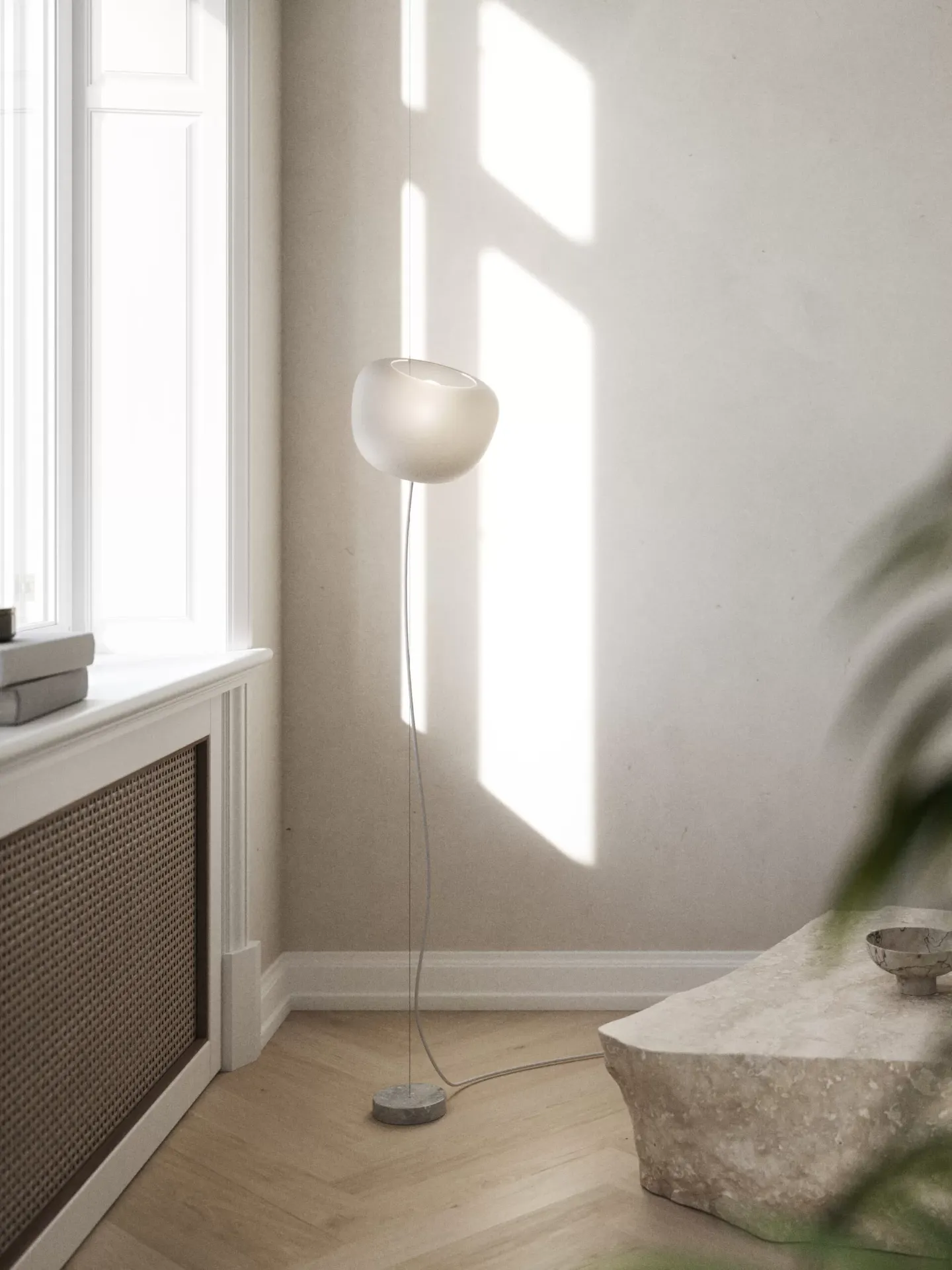 [111601] Helio - A Hybrid Lamp- Grey Cable
