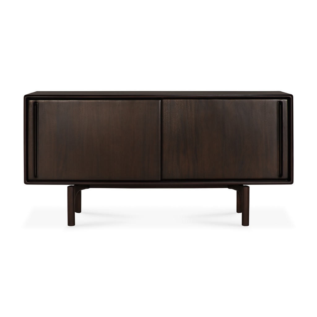 Buffet Flow – Acajou brun rosé – 168×45×82 cm